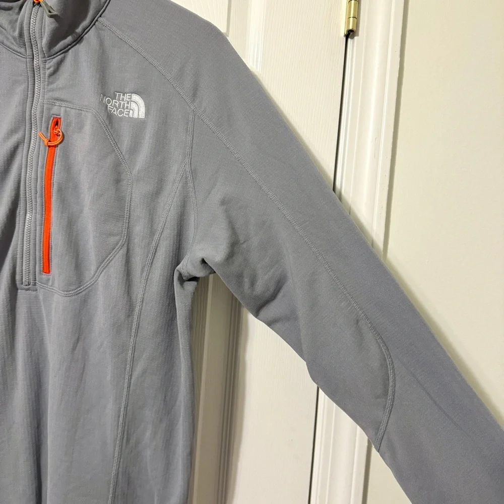 The North Face Men’s Half Zip Canyonland Pullover Sweater Size Large Gray